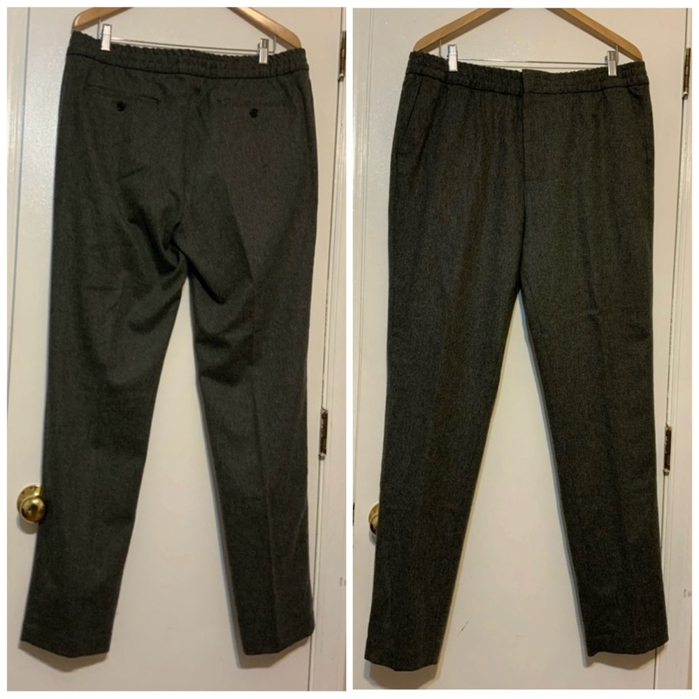 NWOT Banana Republic Men’s Wool Charcoal Slim tapered Fit Suit pants